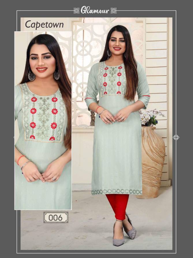 Beauty Queen Capetown 2 Ethnic Wear Wholesale Kurti Collection 